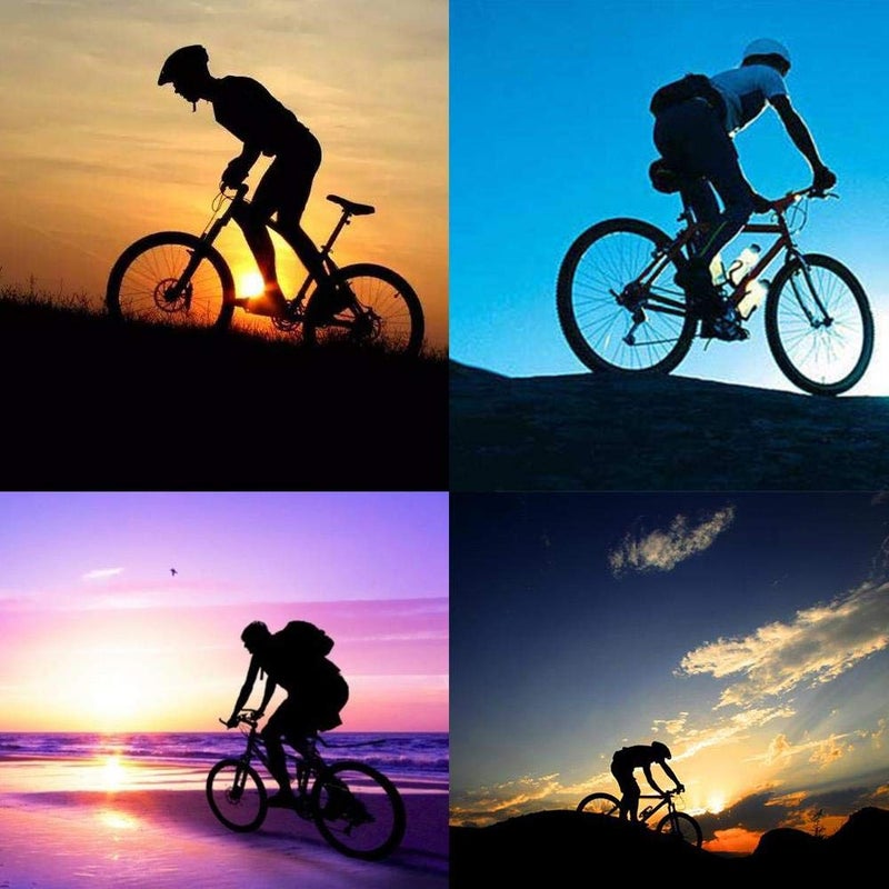 MOXILYN Mens Bike Shirt Cycling Jerseys Kit + Bib Shorts Quick-Dry Full Zipper Riding Clothes Set - Image 5